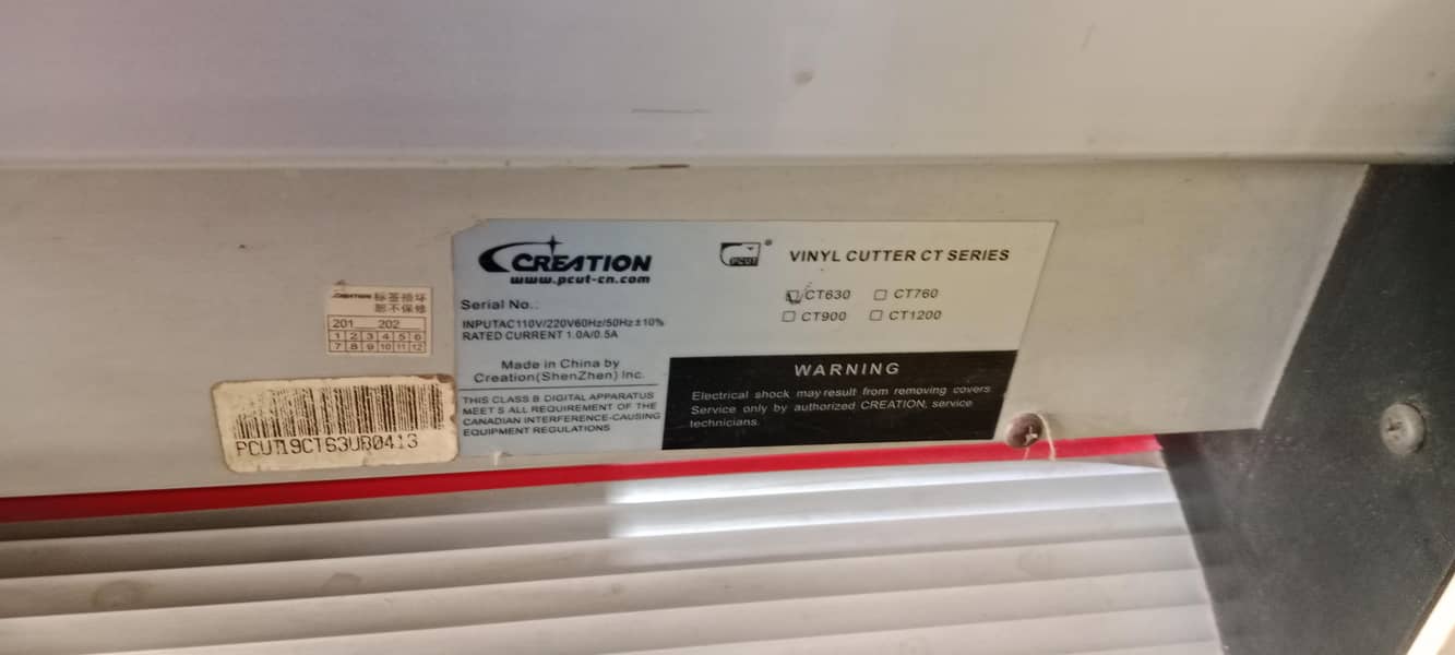 plotter Creation PCUT CT630 2