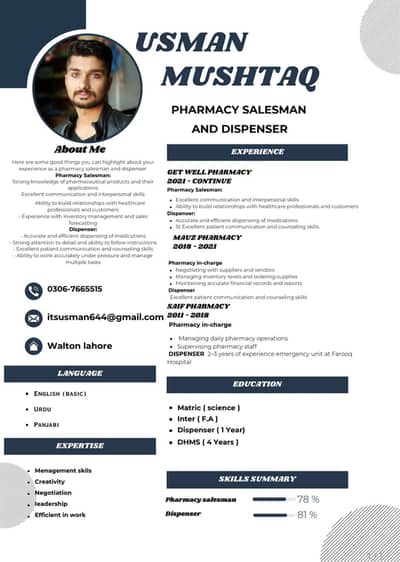 Pharmacy and Dispenser