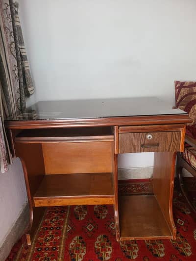 Workstation or Computer table plus chair.