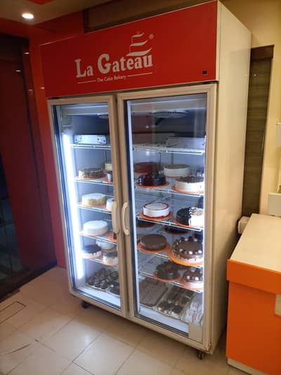 3 Double Door Display Chillers