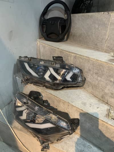 Lamborghini headlight for civic x