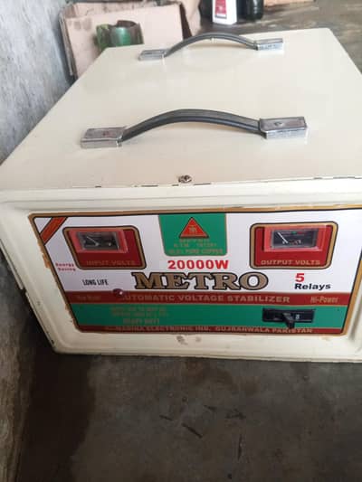 Stablizer 20000watt neat and clean 100,%Copper