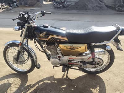 CG 125 SELF GOLD BLACK FOR SALE