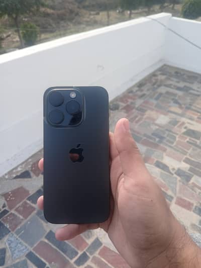 Iphone 15 Pro Black Titanium 256gb 100% BH -- Box Open