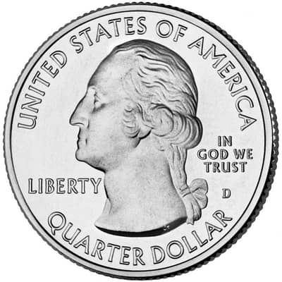 united states of america quarter dollar misprint back side rarest ever