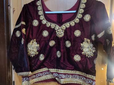 Bridal Dress | Fancy Party Wear | Heavy Maxi & Lehnga | Handmade | Cu