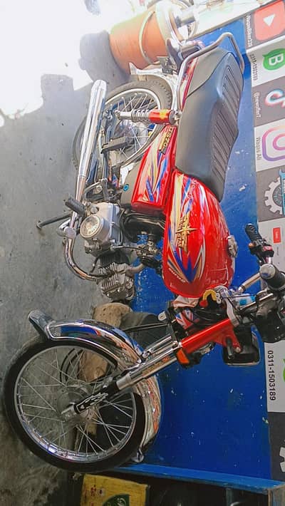 BIKE FOR SALE. ARMY PERSON USED BIKE HAI