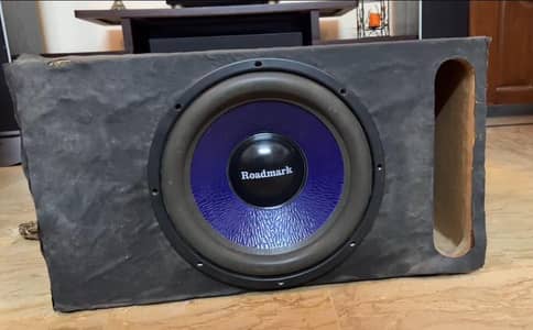 Roadmark RM1212 12" Subwoofer (With Box)