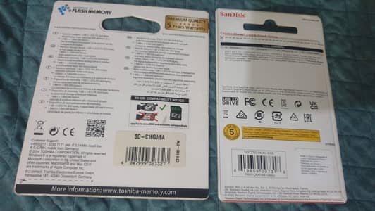 TOSHIBA MEMORY CARD 2800 / SAMSUNG HDD CASE 800