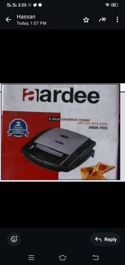 aardee sandwich maker