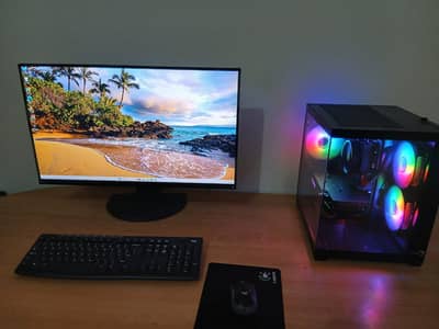 GAMING PC WITH 27 INCH LCD (NVIDIA GeForce GTX 1660 SUPER CARD)