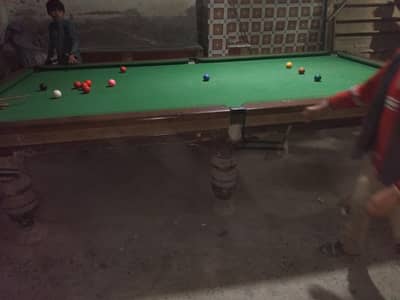 snooker table