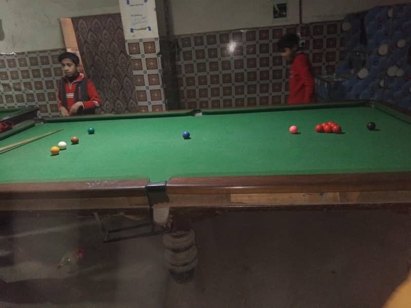 snooker table 2