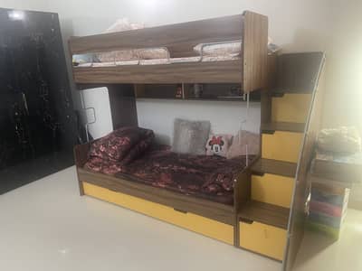 Triple Bunk bed interwood original