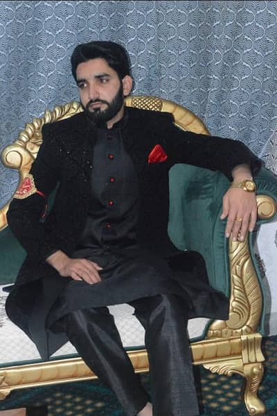 sherwani black