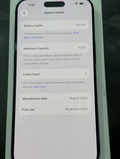 Iphone 17pro max 512GB non pta