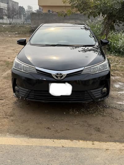 Toyota corolla XLi 2016 black for sale