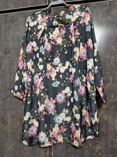 1 piece single stitch shirt based on silk