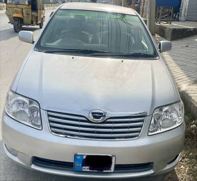 X carolla silver 2006 Reg 2012