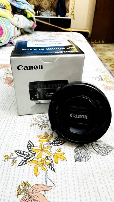 Canon EF 50mm f/1.8 STM Lens – Like New | Portrait Lens