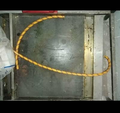 hot plate and counter