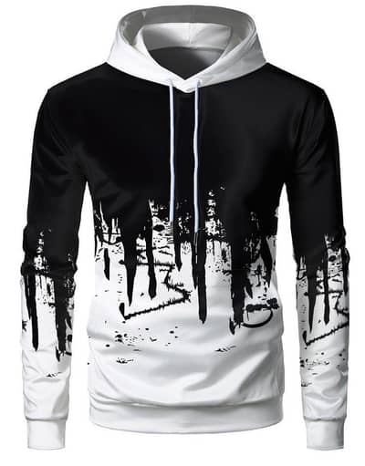 Men's 3D digital inkjet hoodie/Sweater