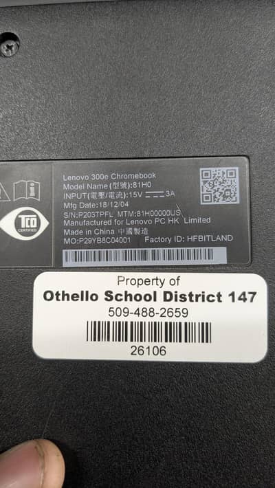 Lenovo Chromebook 300e