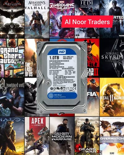 500GB And 1 TB Hard Drive - Full Of Your Favourite Pc Games