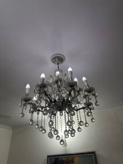 Chandeliere plus two lights