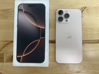 Apple iPhone 16 Pro Max 256Gb Dual Sim PTA Approved - 100% Battery