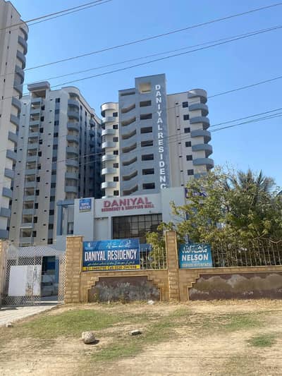 Flat for rent Daniyal Resedency 2bed lounge 3rd floor