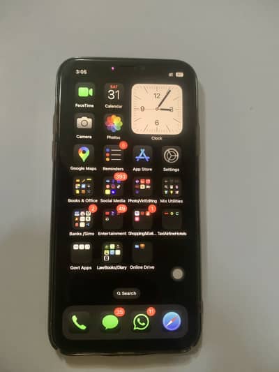 Iphone XS white 64GB PTA Approved