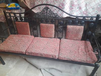 Iron Sofa and settee 8 seated