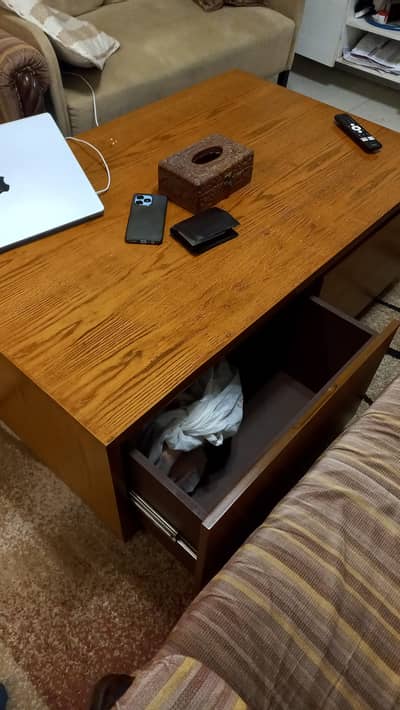 Center table with huge storage space