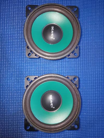 Seavey Audio 4" full range speakers for small car doors and dashboard