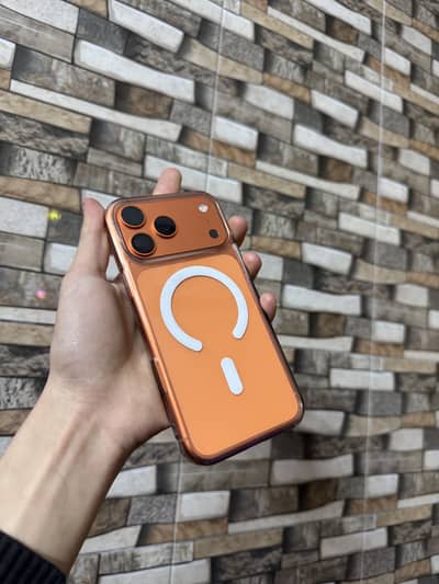 iPhone 17 pro max 256gb cosmic orange 100 health