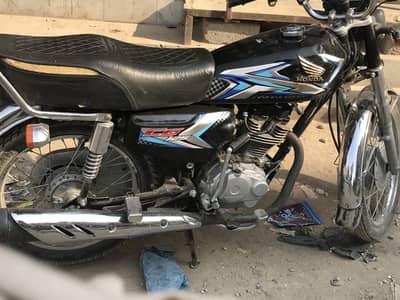 cg honda 125 black 2025