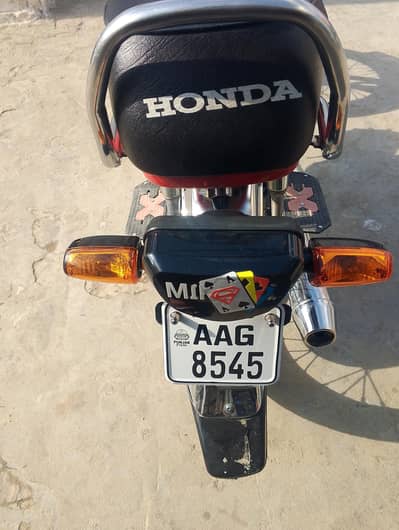 Honda CD 70 all Punjab number