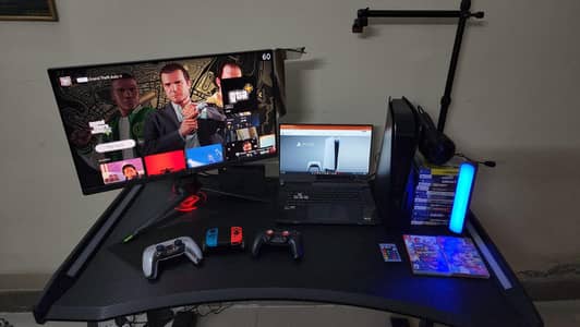 Cougar Mars 120 Matte Black RGB gaming table workstation brand new cnd