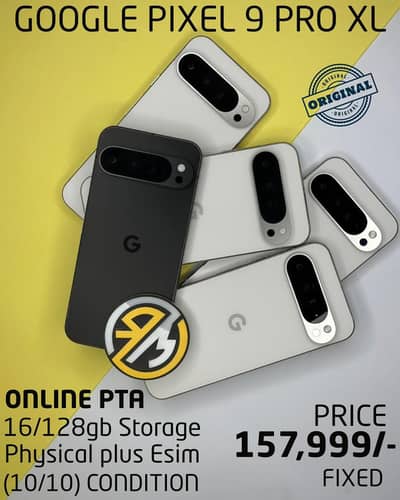 Google Pixel 9Pro XL PTA Approved.