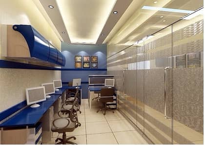 Fully Furnished Office For Rent Area 700 SQFT Office Available For Rent Real Pictures In Main Boulevard Road Gulberg 3 Lahore