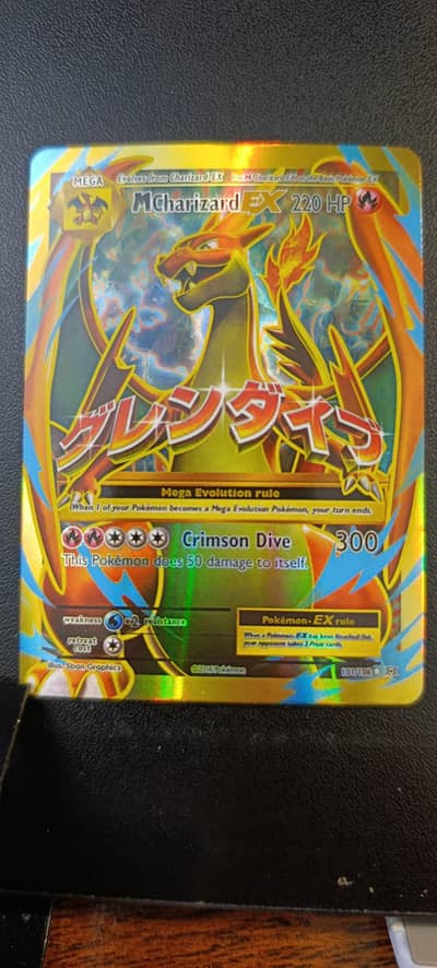 Pokémon cards ultra rare M charizard EX, M blastoise EX