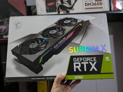MSI Supreme X Nvidia Geforce RTX 3090 24GB GDDR6X Sealed with Box