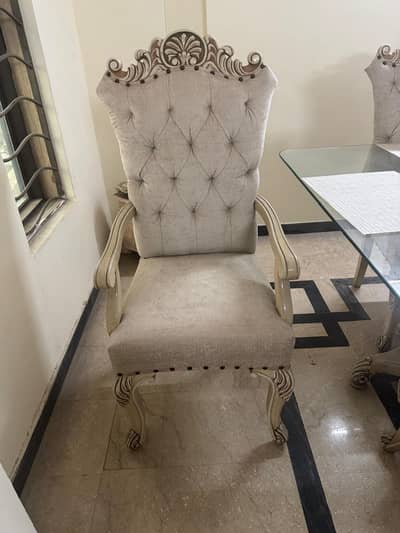 sofa 7 seater and dining table 8 seater   pure wooden sofa with tables