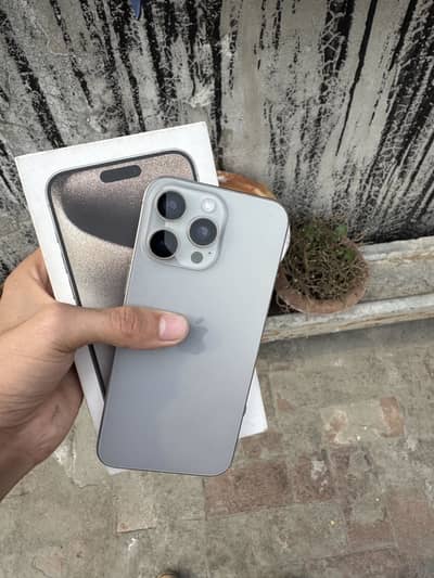 15 pro max national titanium all ok water pack