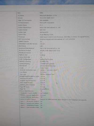 AMD ryzen 5 5600 6 core processor 3501 mhz