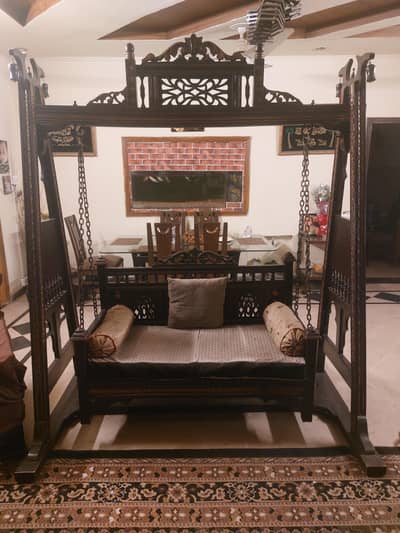 Antique Jhoola (swing) for sale (sheesham wood)