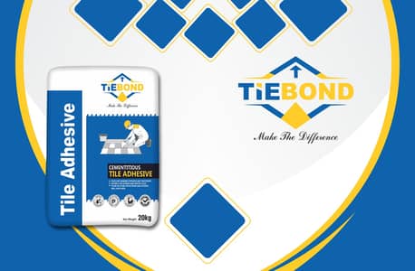 TIEBOND Tile Bond Adhesive 20kg | Strong Waterproof Tile Fixing