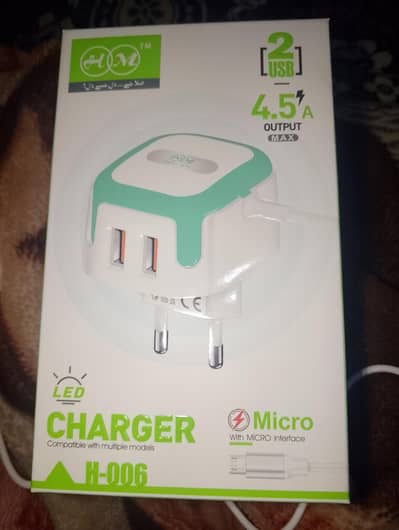 4.5A for All types of mobile charger Auto adjustable for Android/IOS