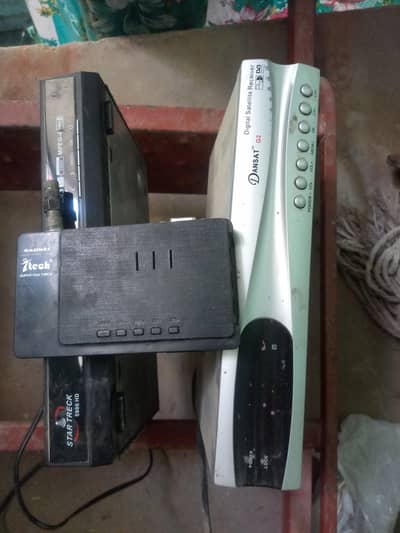 Reciver +Dish Cable + HDMI TV tuner